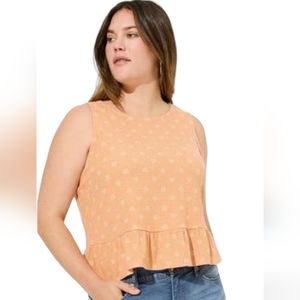 TORRID Ruffle Tank Top